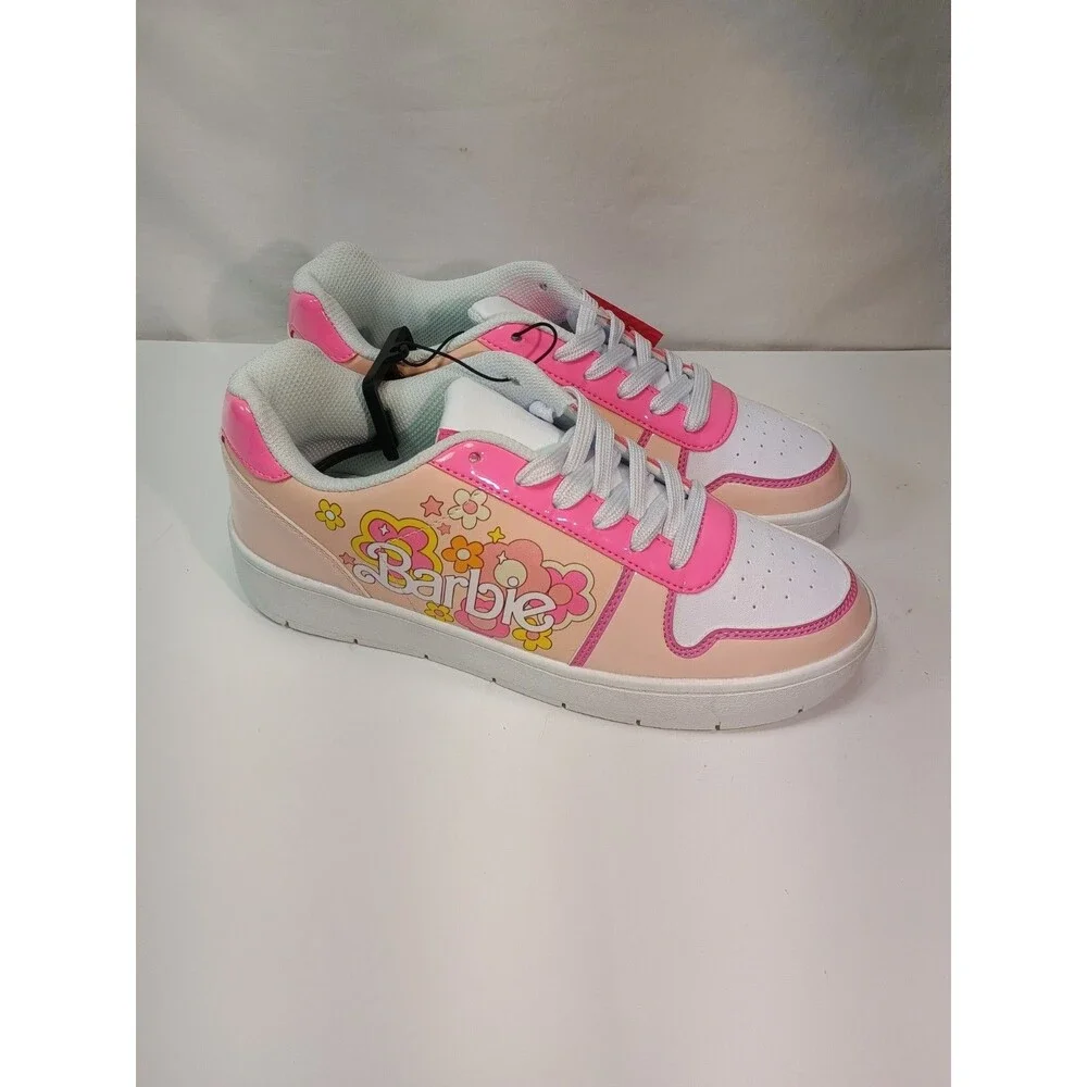 Women's Barbie by Mattel Pink Casual Sneaker Sizes 8 New with Tags